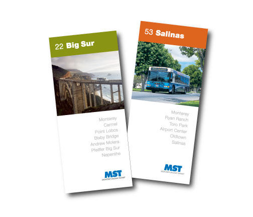 Monterey-Salinas Transit - Brochures
